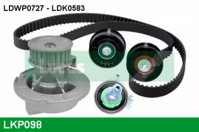 LUCAS ENGINE DRIVE lkp098 -  Водяной насос + комплект зубчатого ремня